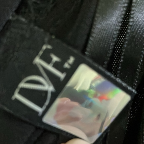 Diane Von Furstenberg Black Wrap Dress NWT - Picture 3 of 6